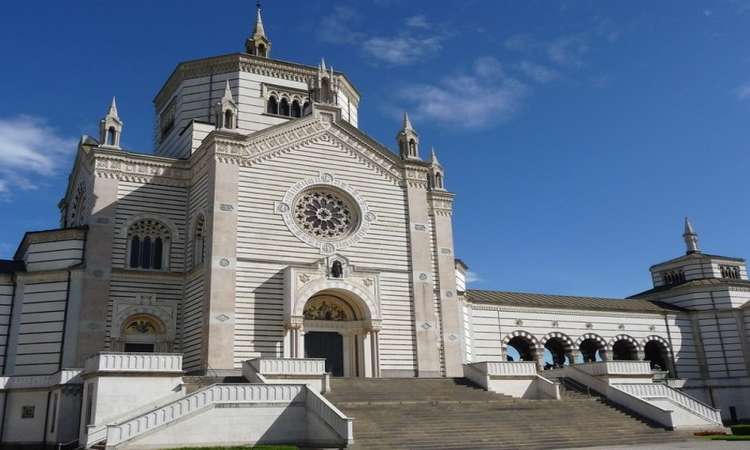 Милан, кладбище Cimitero Monumentale